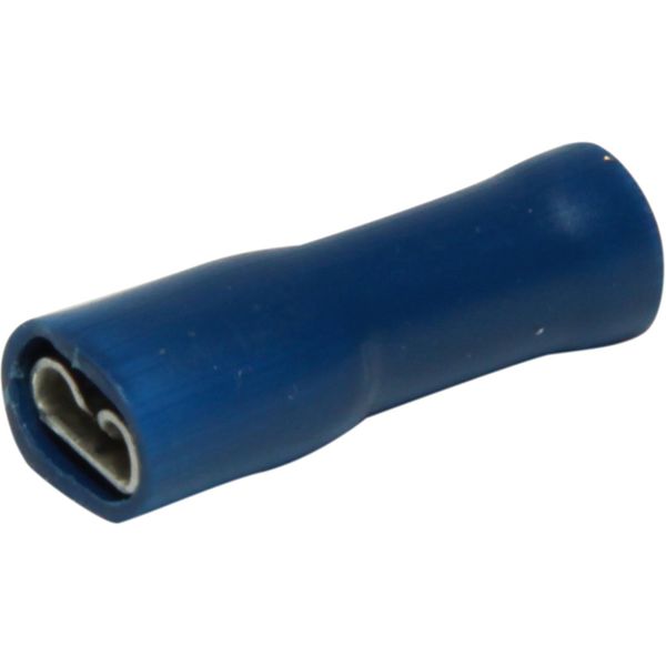 ASAP Electrical, Blue Fully Insulated Female Spade Terminal (4.8mm x 0.5mm / 50 Pack)  713195