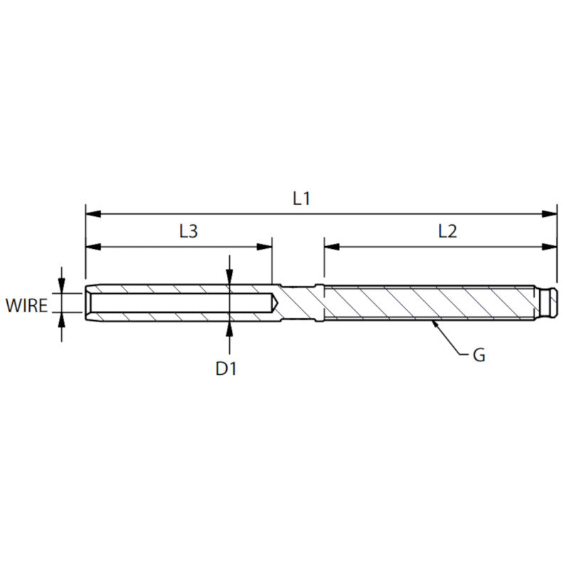 Blue Wave, Blue Wave Swage Stud Terminal