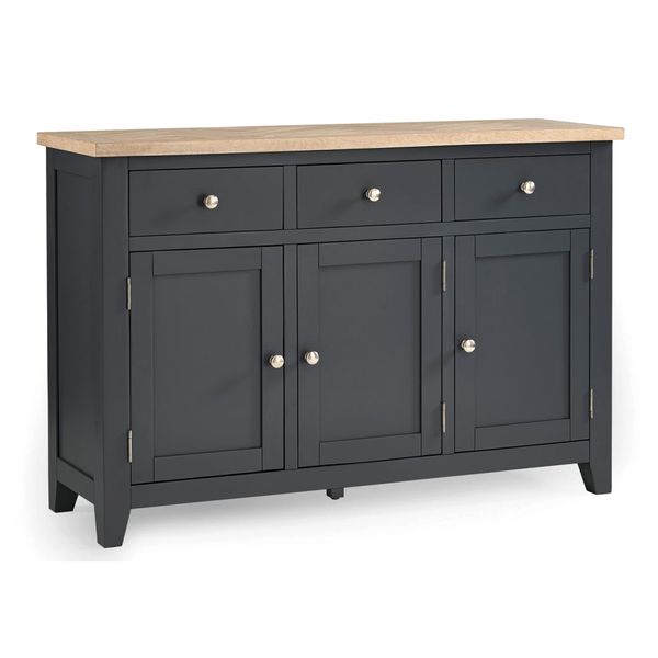 Julian Bowen, Bordeaux Sideboard in Dark Grey