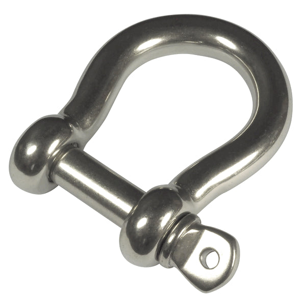 AquaMarine, Bow Shackle AISI316 4mm L14mm with 8-16mm gap 4mm pin  2410-0104  AQM053960