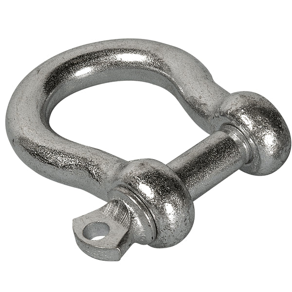 AquaMarine, Bow Shackle HD Galvanised 10mm L40mm with 20-29mm gap 10mm pin