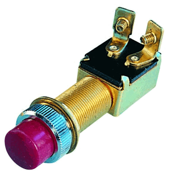 AquaMarine, Brass Push Button Horn-Type Switch 12A 12V