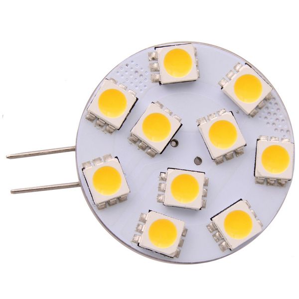 Aten Lighting, Bulb LED (10) G4 Side Pin 12V 30mm Dia - G4 10-LED SIDE PIN