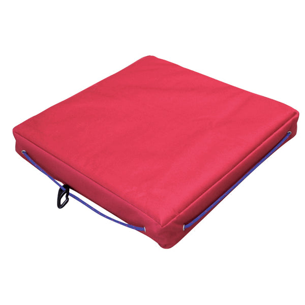 AquaMarine, Buoyant Deck Cushion Single Red