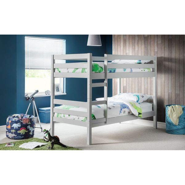 Julian Bowen, Camden Bunk Bed Dove Grey Lacquer