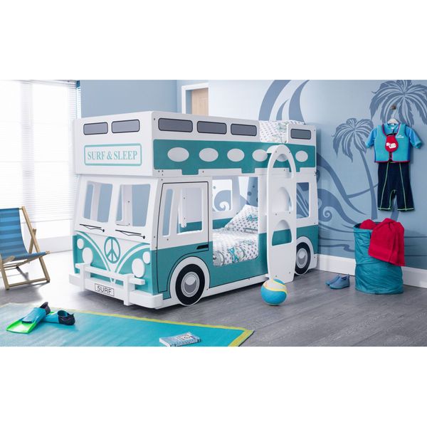 Julian Bowen, Campervan Bunk Bed Green & White